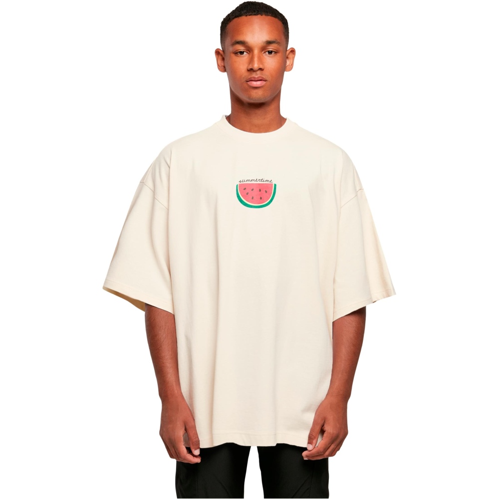 Merchcode - Summer Summertime Huge Tshirt Homme - Crème